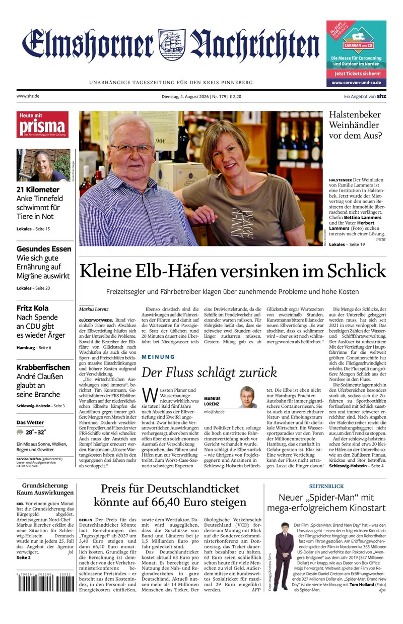 Elmshorner Nachrichten - 04.08.2026