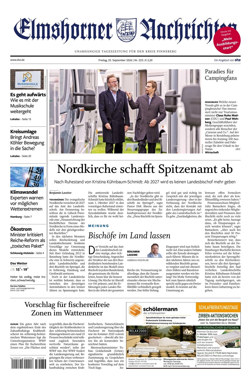 Elmshorner Nachrichten - 25.09.2026