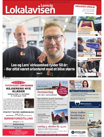 læs LokalAvisen Lemvig