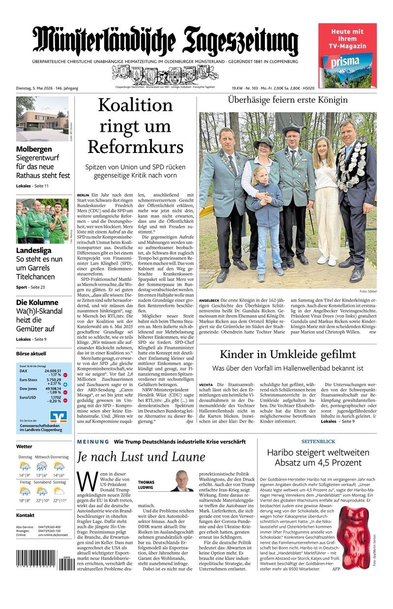 Münsterländische Tageszeitung - 05.05.2026