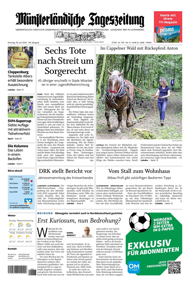 Münsterländische Tageszeitung - 30.06.2026