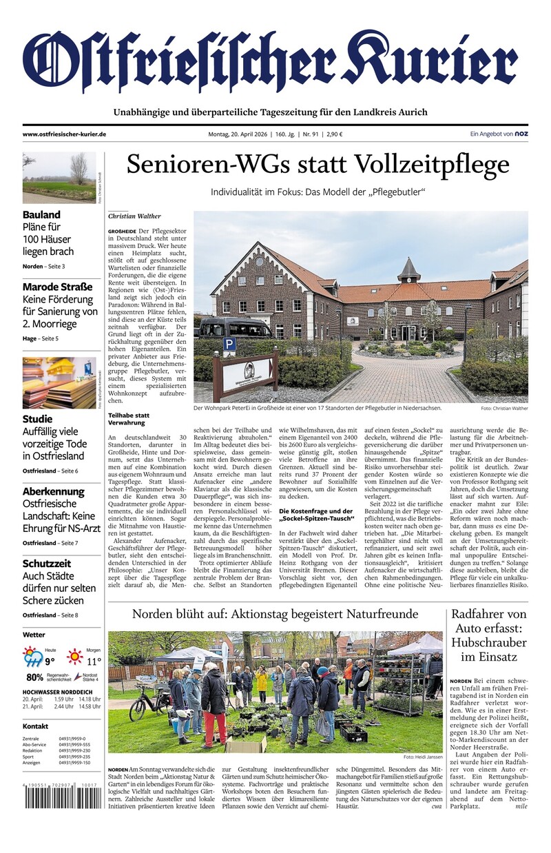Ostfriesischer Kurier - 20.04.2026