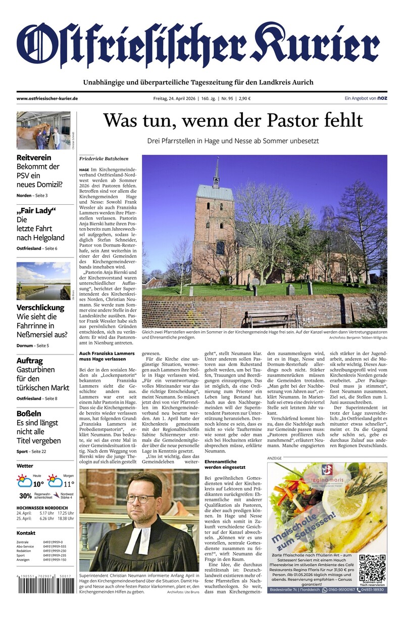 Ostfriesischer Kurier - 24.04.2026