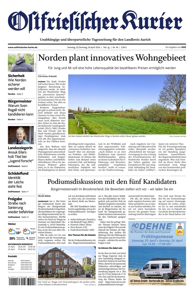 Ostfriesischer Kurier - 25.04.2026