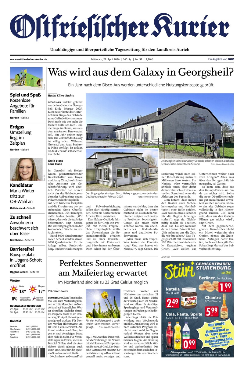 Ostfriesischer Kurier - 29.04.2026
