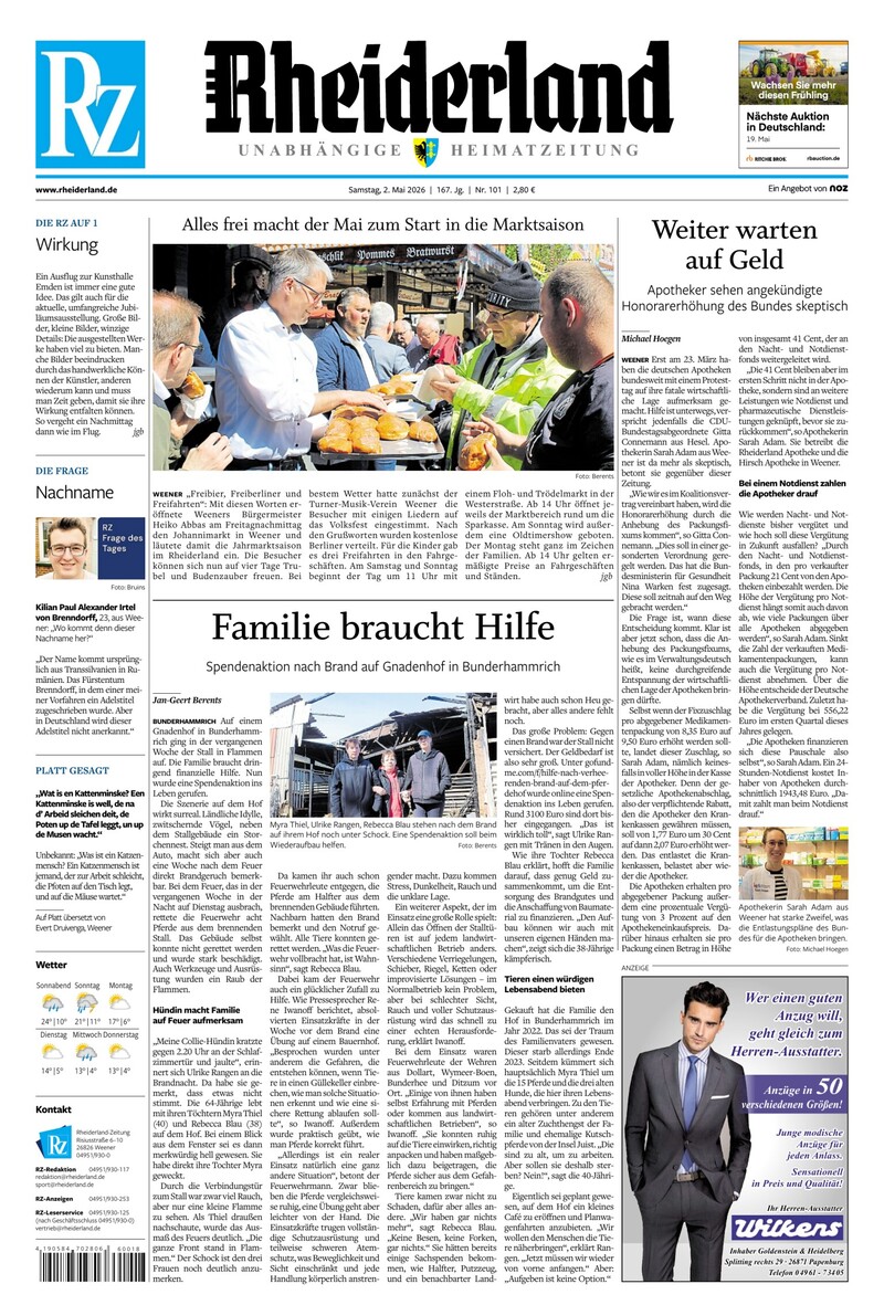 Rheiderland Zeitung - 02.05.2026