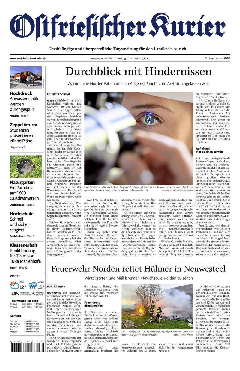 Ostfriesischer Kurier - 04.05.2026