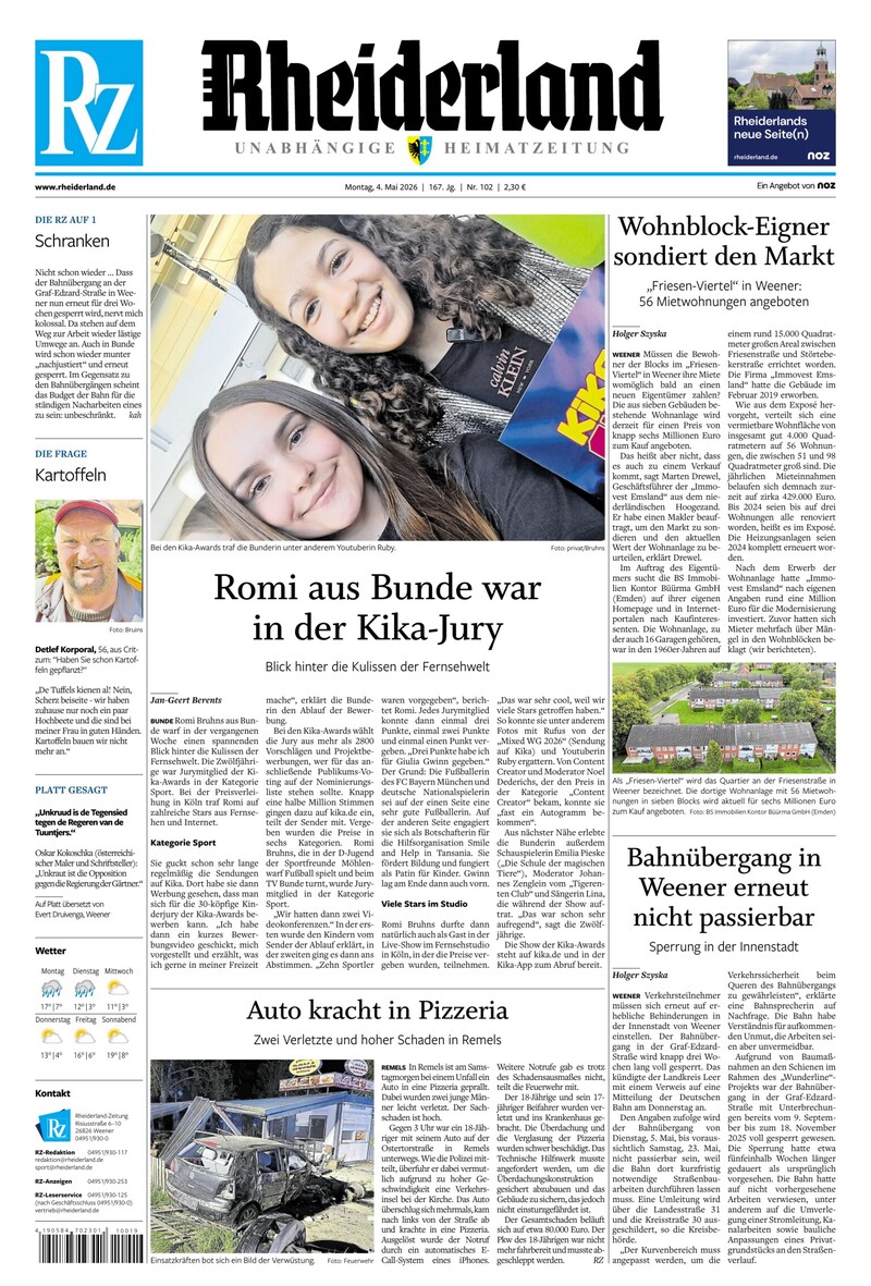 Rheiderland Zeitung - 04.05.2026