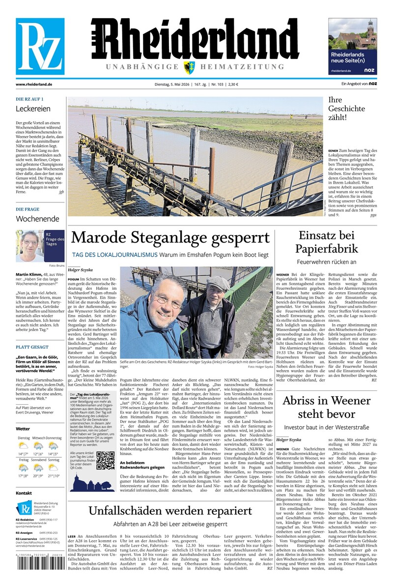 Rheiderland Zeitung - 05.05.2026