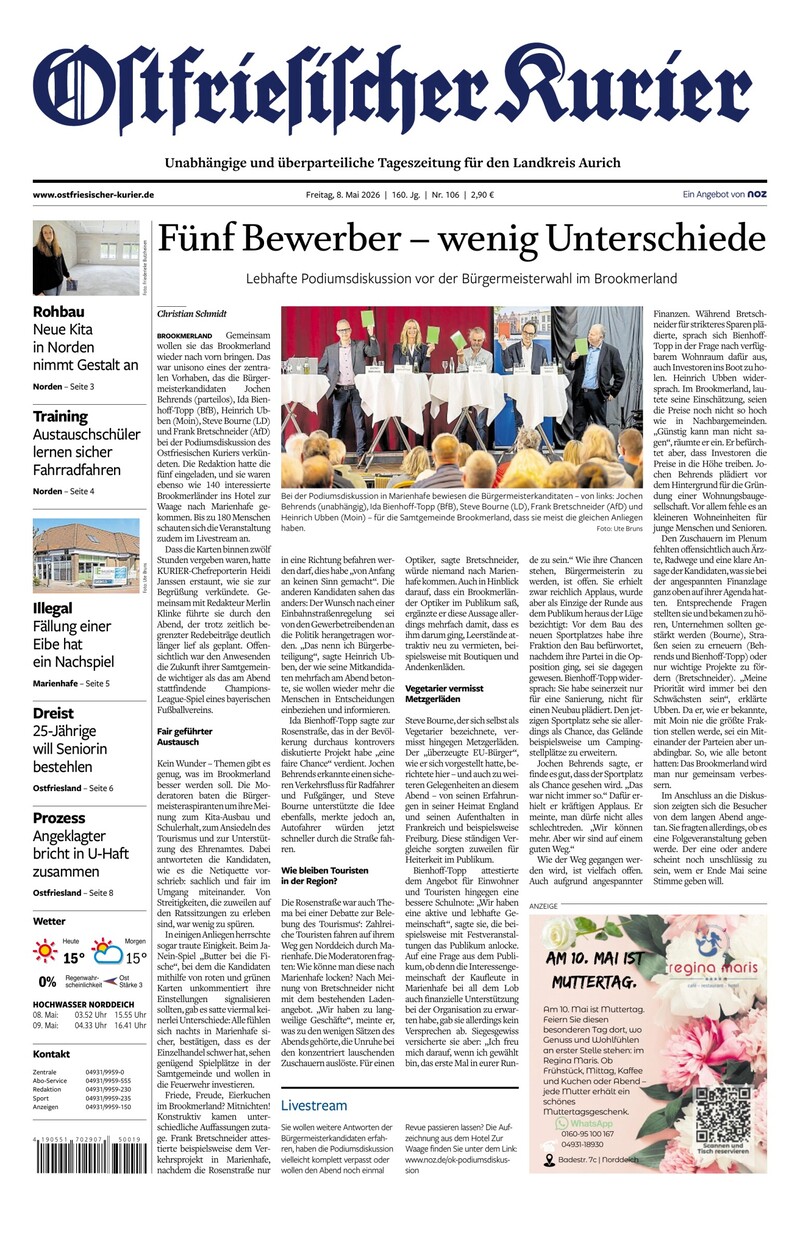 Ostfriesischer Kurier - 08.05.2026