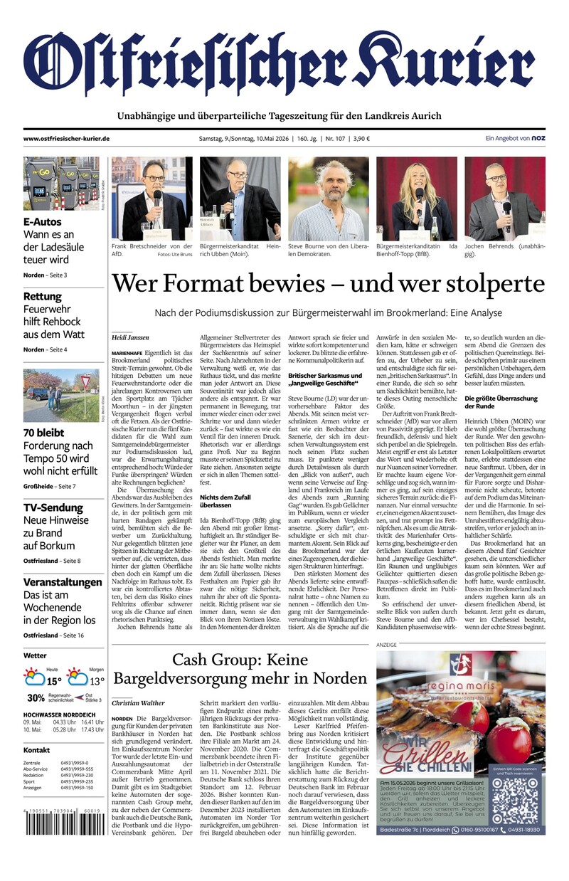 Ostfriesischer Kurier - 09.05.2026