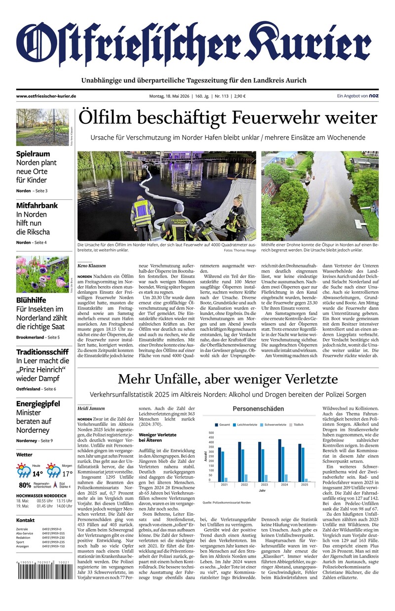 Ostfriesischer Kurier - 18.05.2026