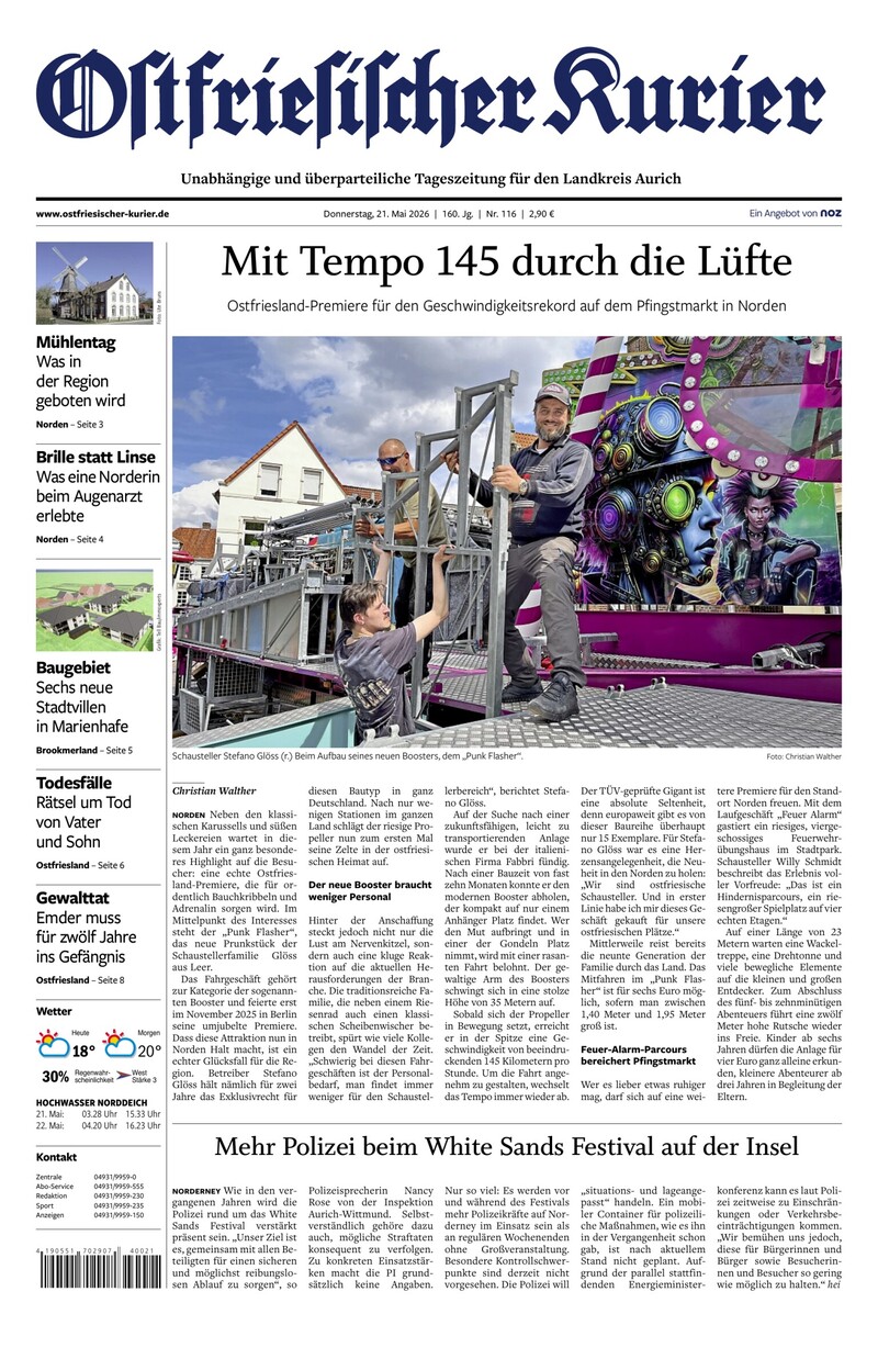 Ostfriesischer Kurier - 21.05.2026