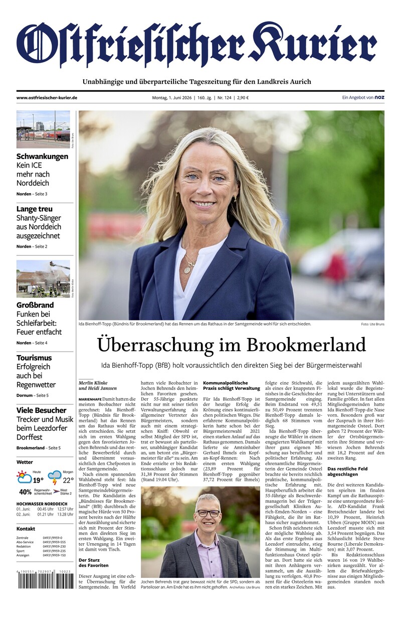 Ostfriesischer Kurier - 01.06.2026