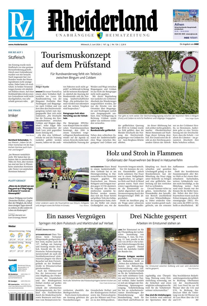 Rheiderland Zeitung - 03.06.2026