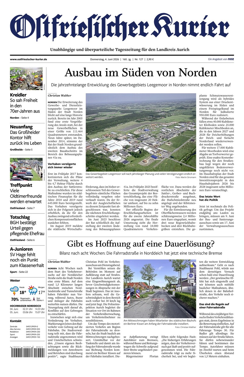 Ostfriesischer Kurier - 04.06.2026