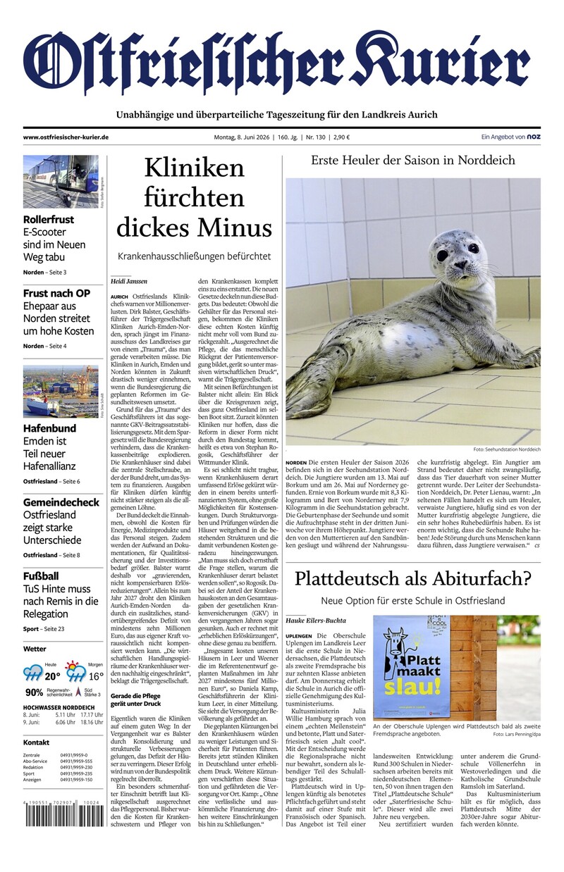 Ostfriesischer Kurier - 08.06.2026
