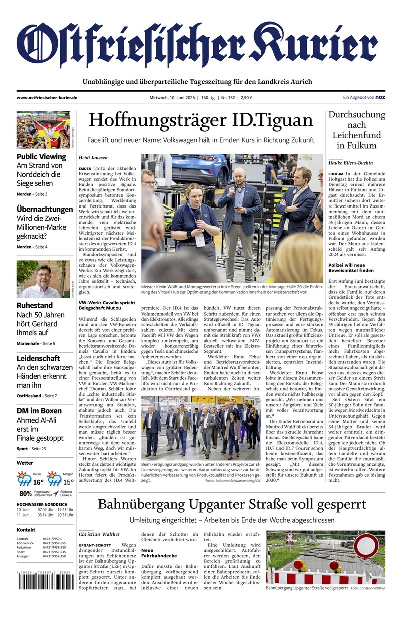 Ostfriesischer Kurier - 10.06.2026
