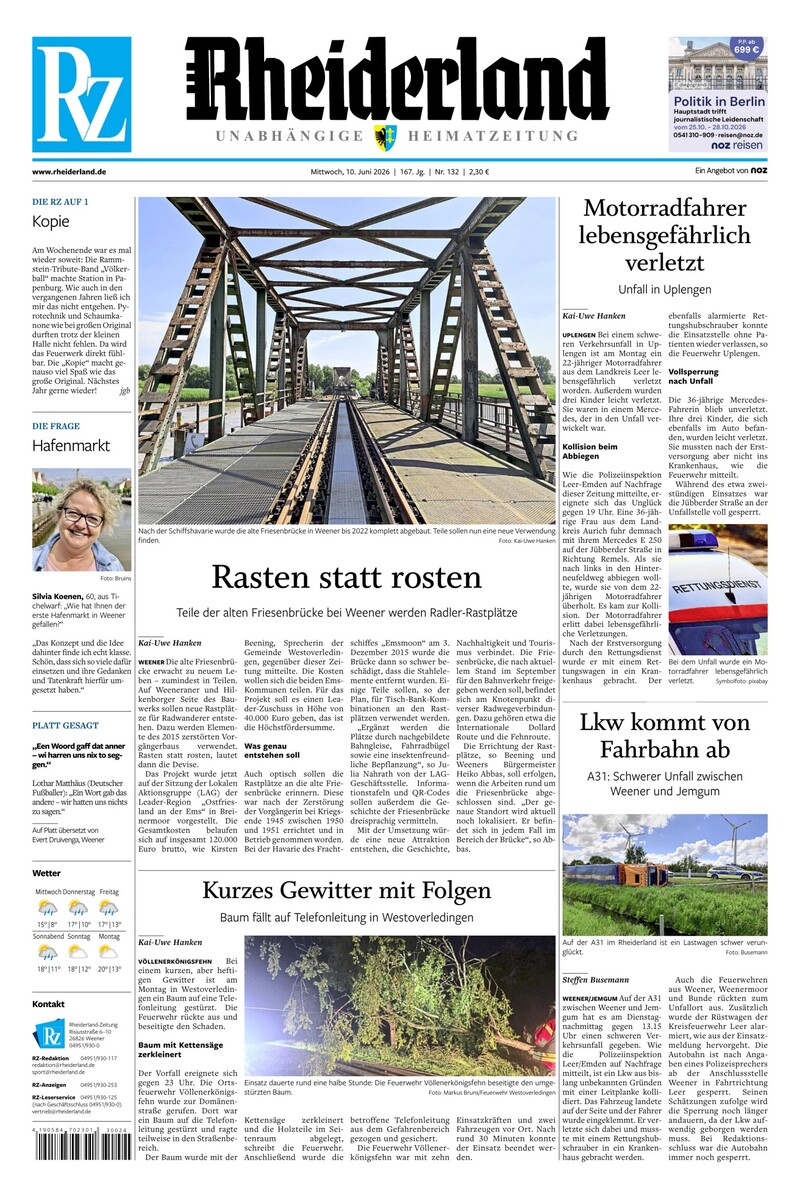 Rheiderland Zeitung - 10.06.2026