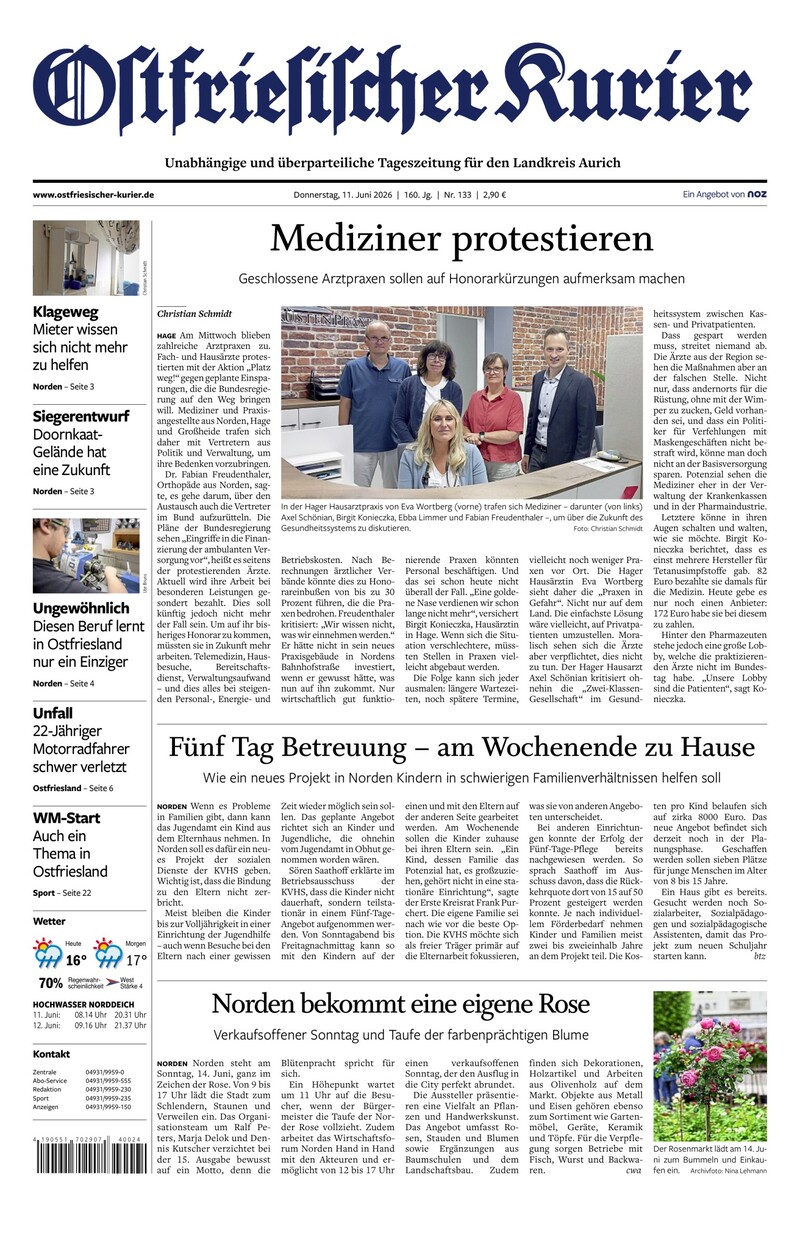 Ostfriesischer Kurier - 11.06.2026