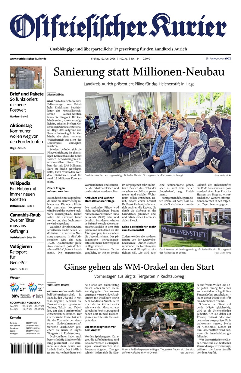 Ostfriesischer Kurier - 12.06.2026