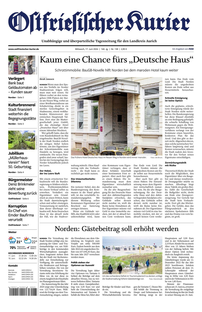 Ostfriesischer Kurier - 17.06.2026