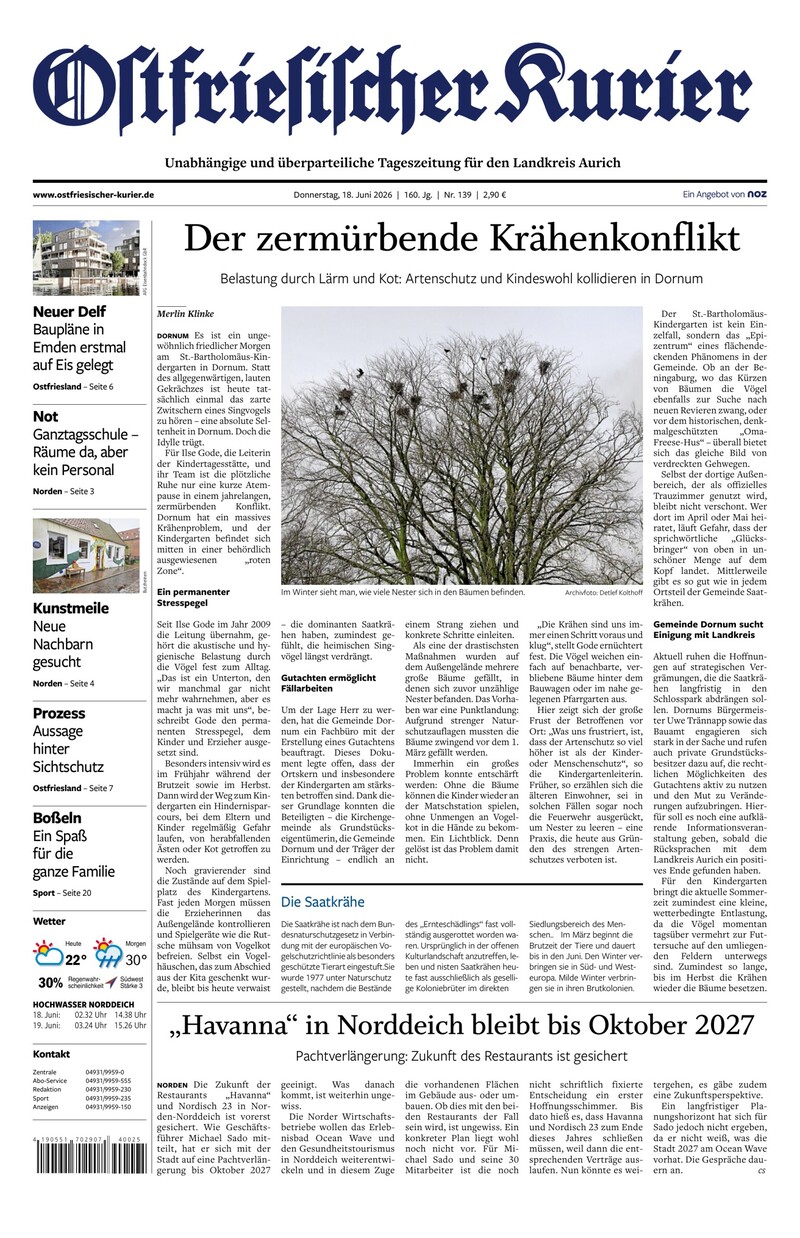 Ostfriesischer Kurier - 18.06.2026