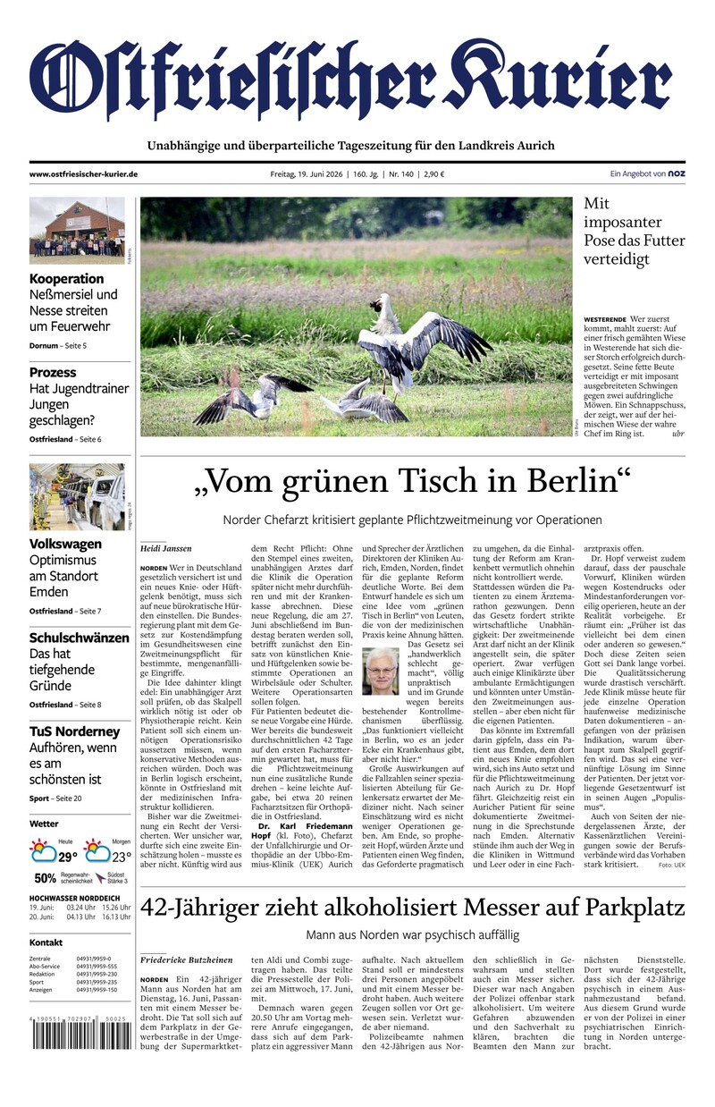 Ostfriesischer Kurier - 19.06.2026
