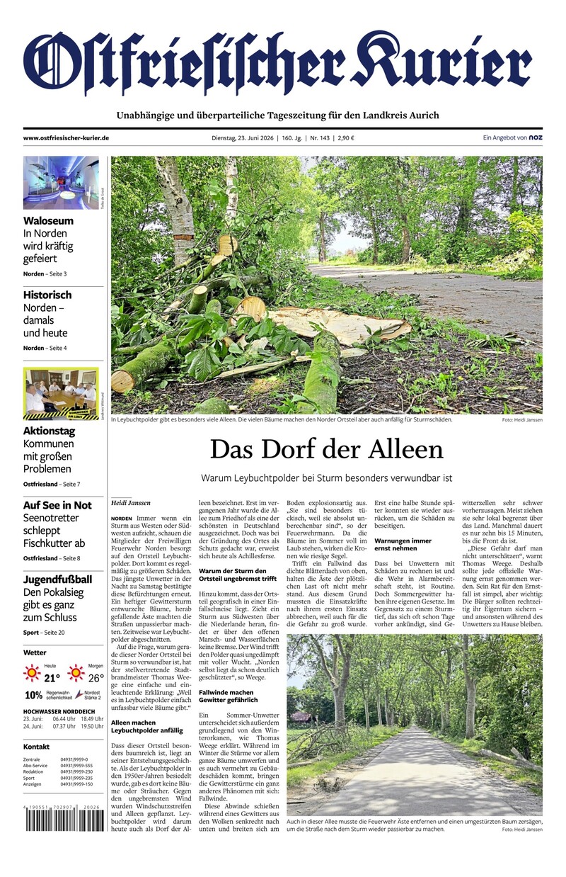 Ostfriesischer Kurier - 23.06.2026