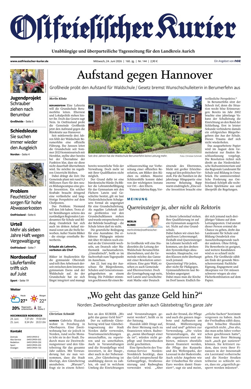 Ostfriesischer Kurier - 24.06.2026