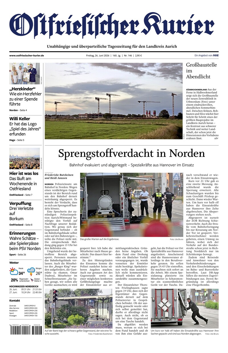 Ostfriesischer Kurier - 26.06.2026