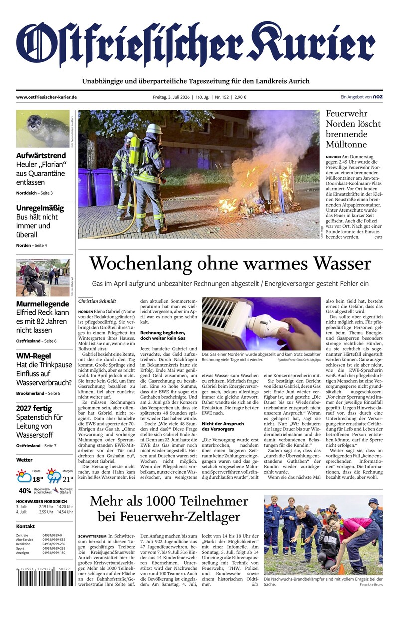 Ostfriesischer Kurier - 03.07.2026