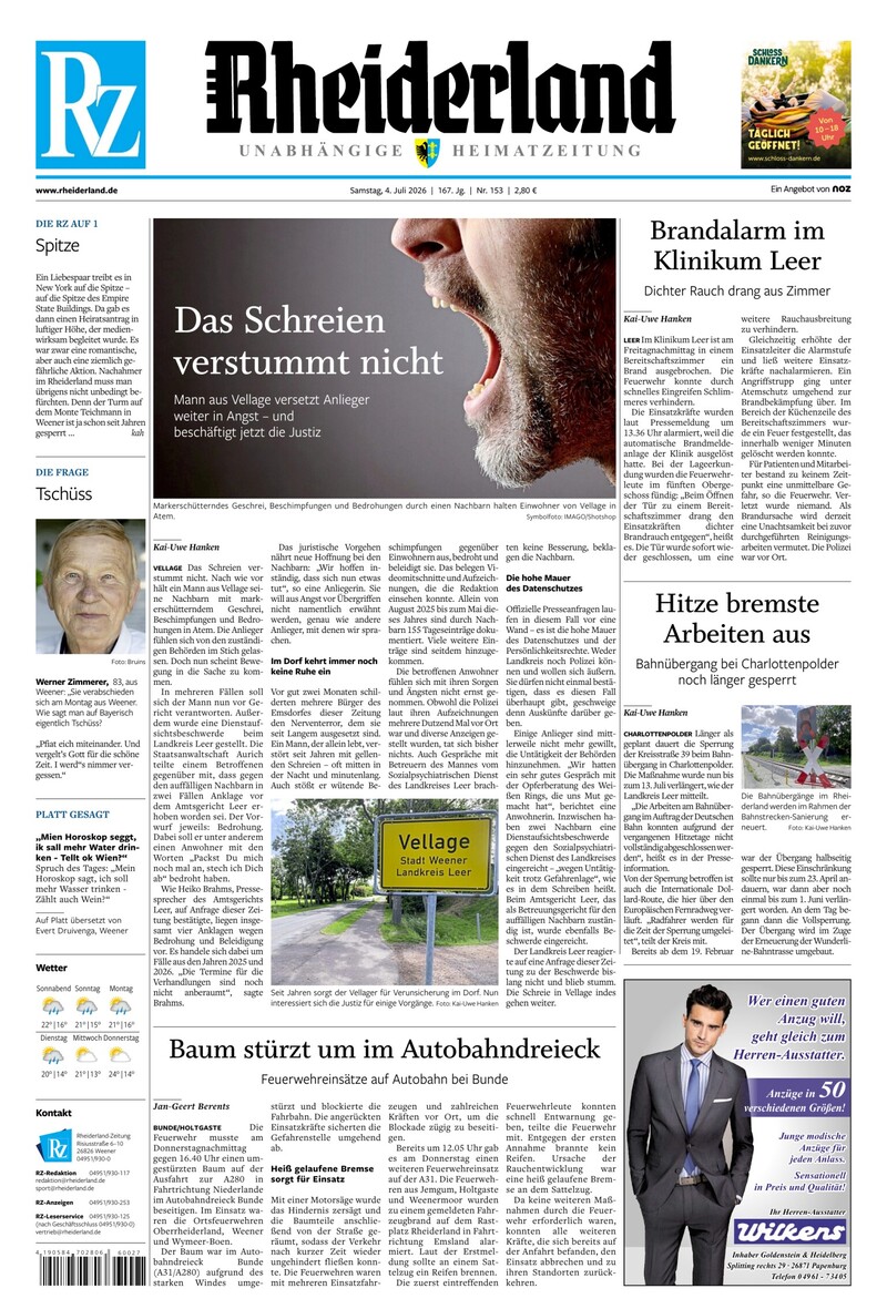Rheiderland Zeitung - 04.07.2026