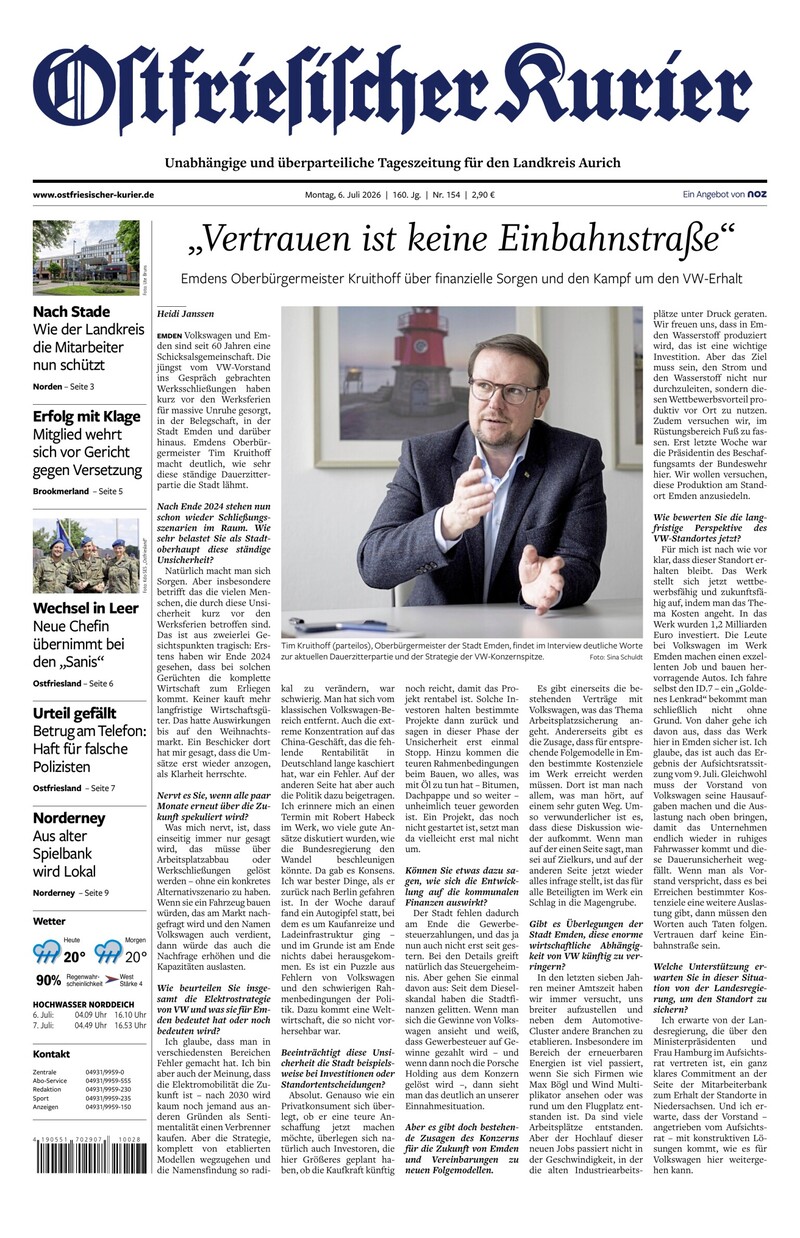 Ostfriesischer Kurier - 06.07.2026