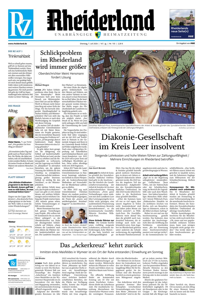 Rheiderland Zeitung - 07.07.2026
