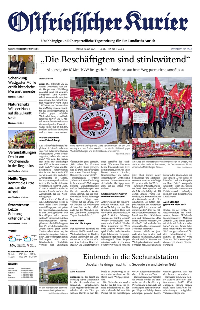 Ostfriesischer Kurier - 10.07.2026
