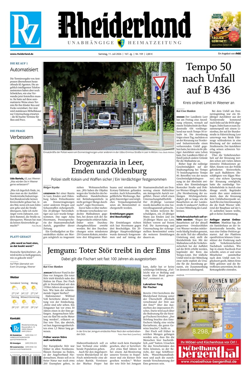 Rheiderland Zeitung - 11.07.2026