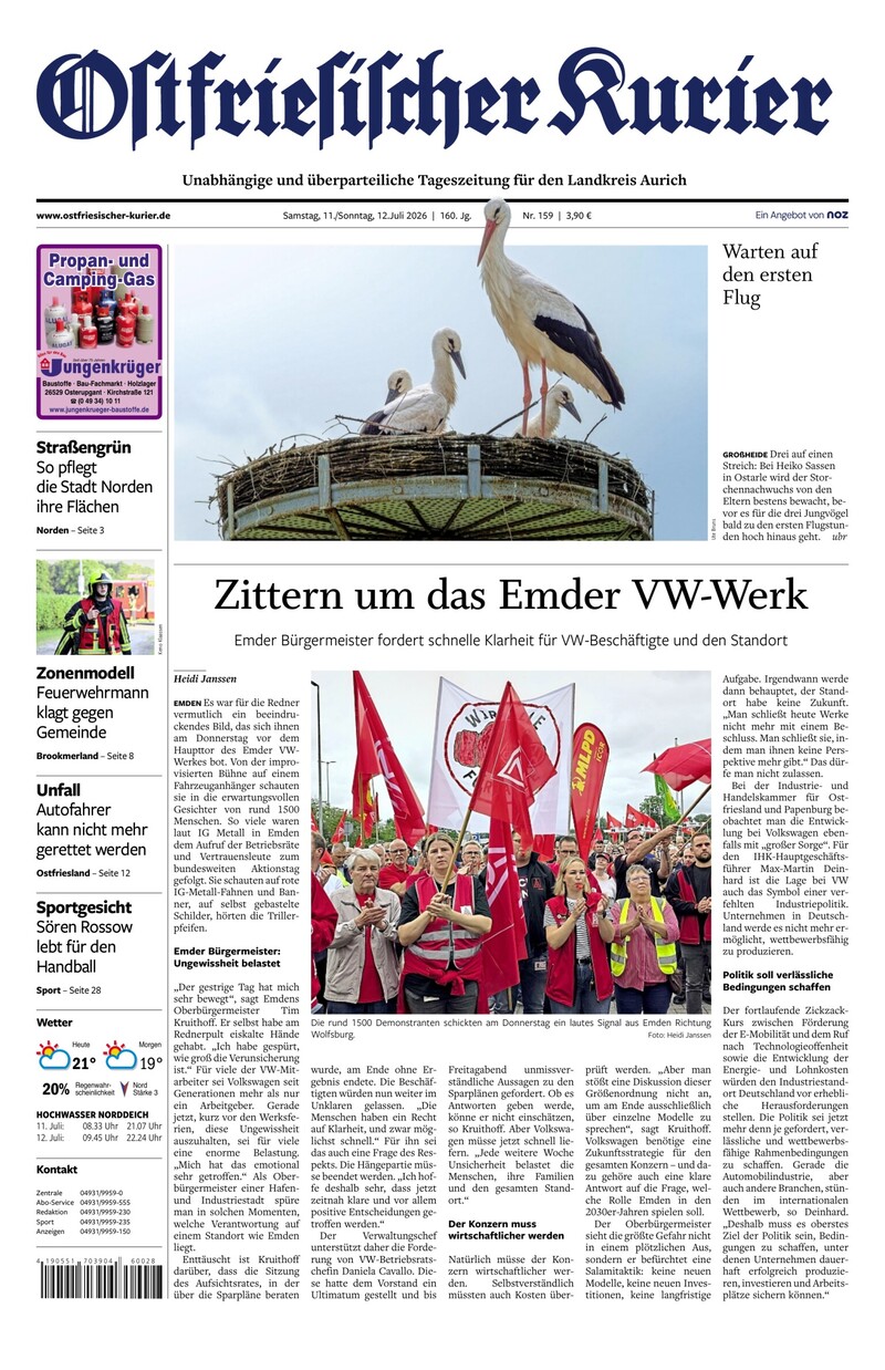 Ostfriesischer Kurier - 11.07.2026