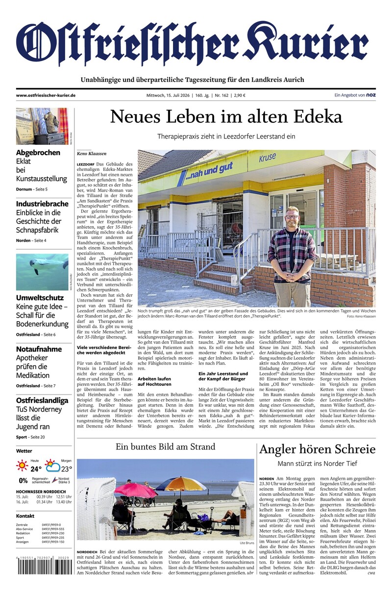 Ostfriesischer Kurier - 15.07.2026