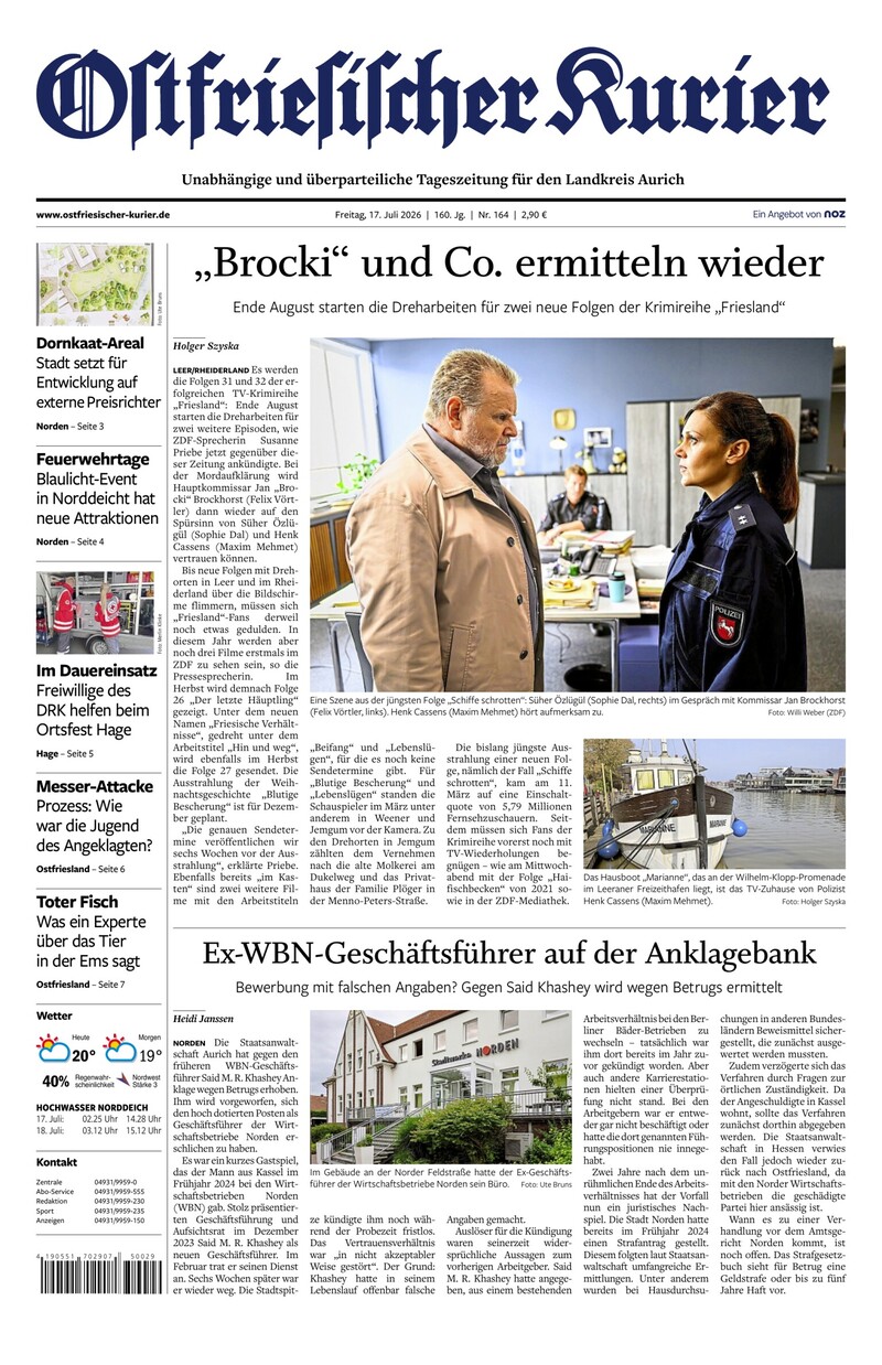 Ostfriesischer Kurier - 17.07.2026