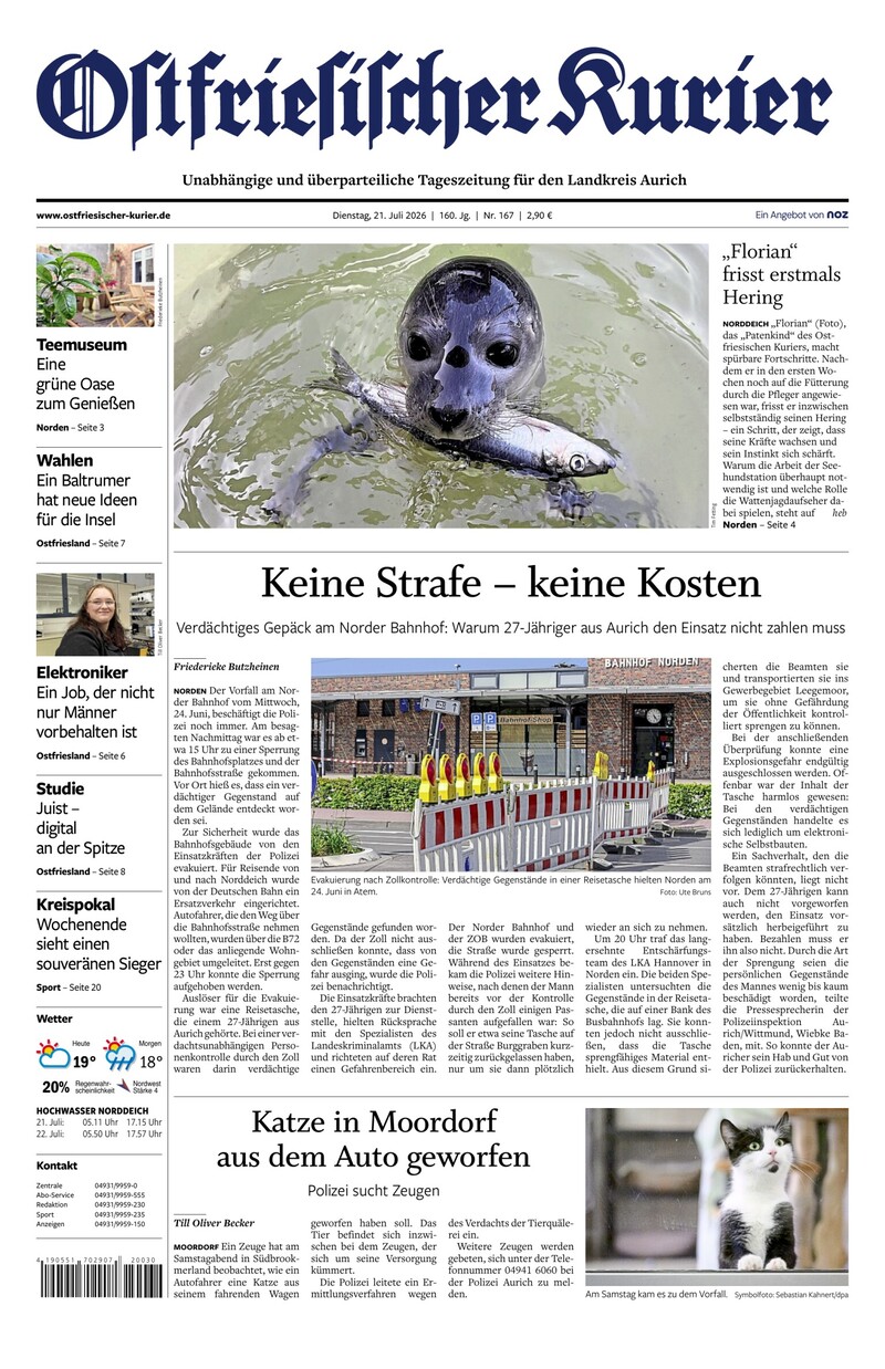 Ostfriesischer Kurier - 21.07.2026