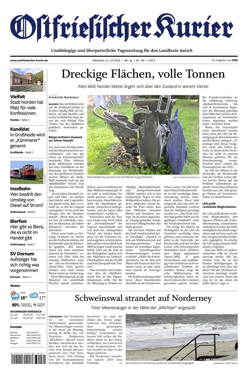 Ostfriesischer Kurier - 22.07.2026