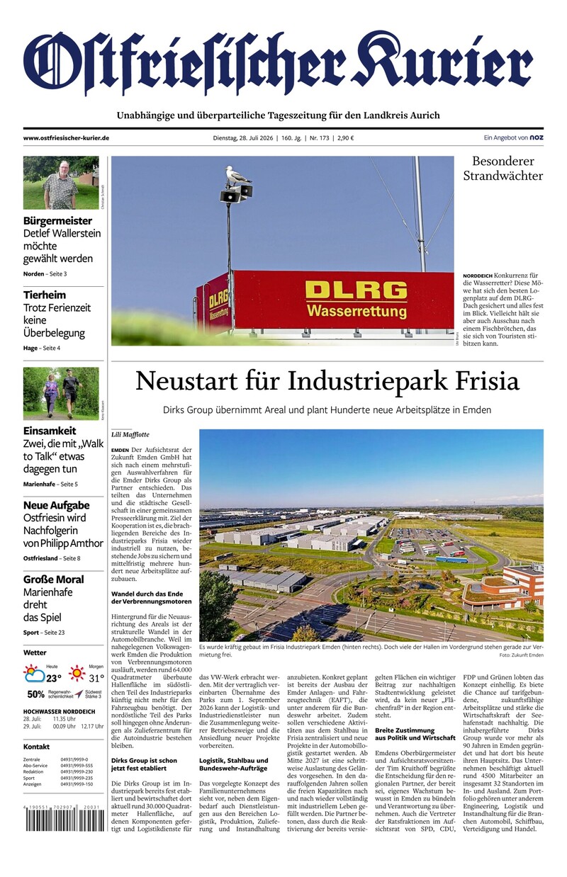 Ostfriesischer Kurier - 28.07.2026