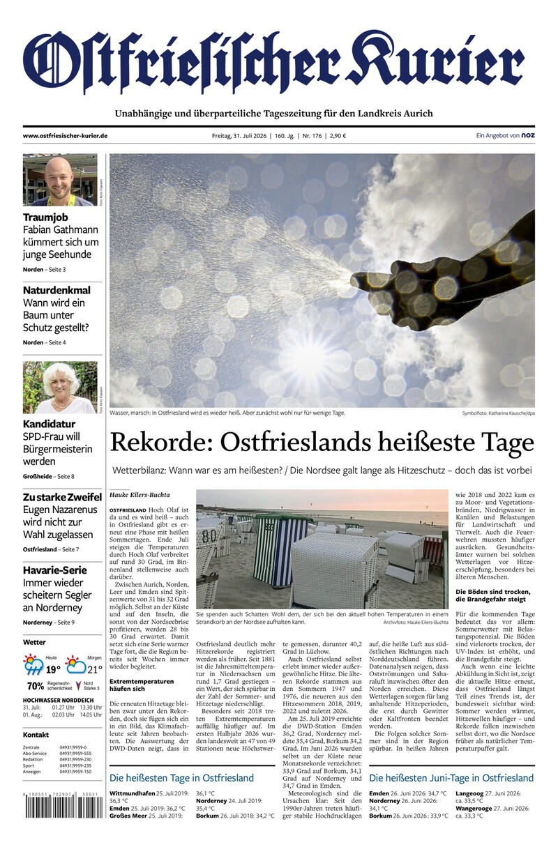 Ostfriesischer Kurier - 31.07.2026
