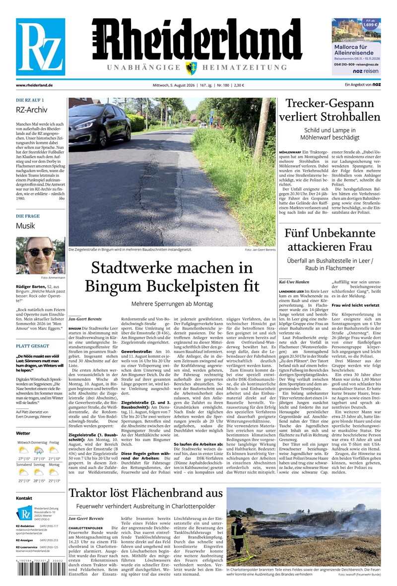 Rheiderland Zeitung - 05.08.2026