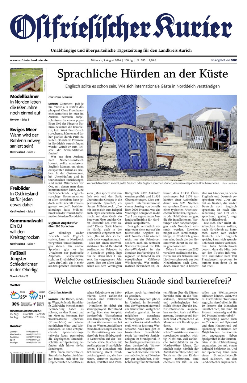 Ostfriesischer Kurier - 05.08.2026