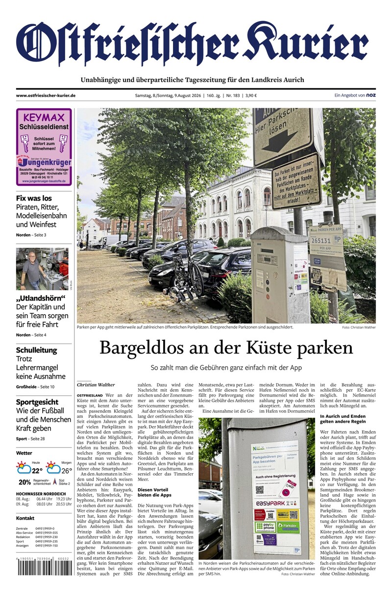 Ostfriesischer Kurier - 08.08.2026