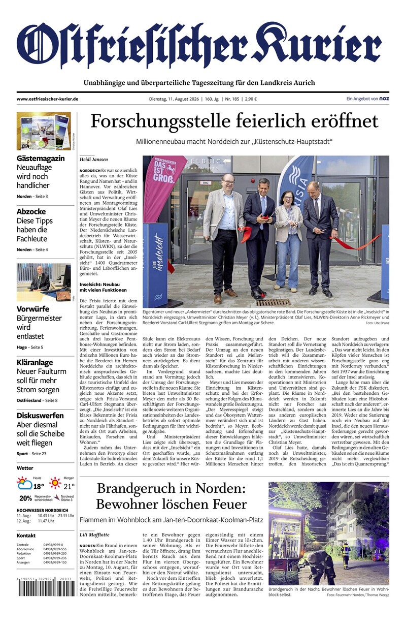 Ostfriesischer Kurier - 11.08.2026