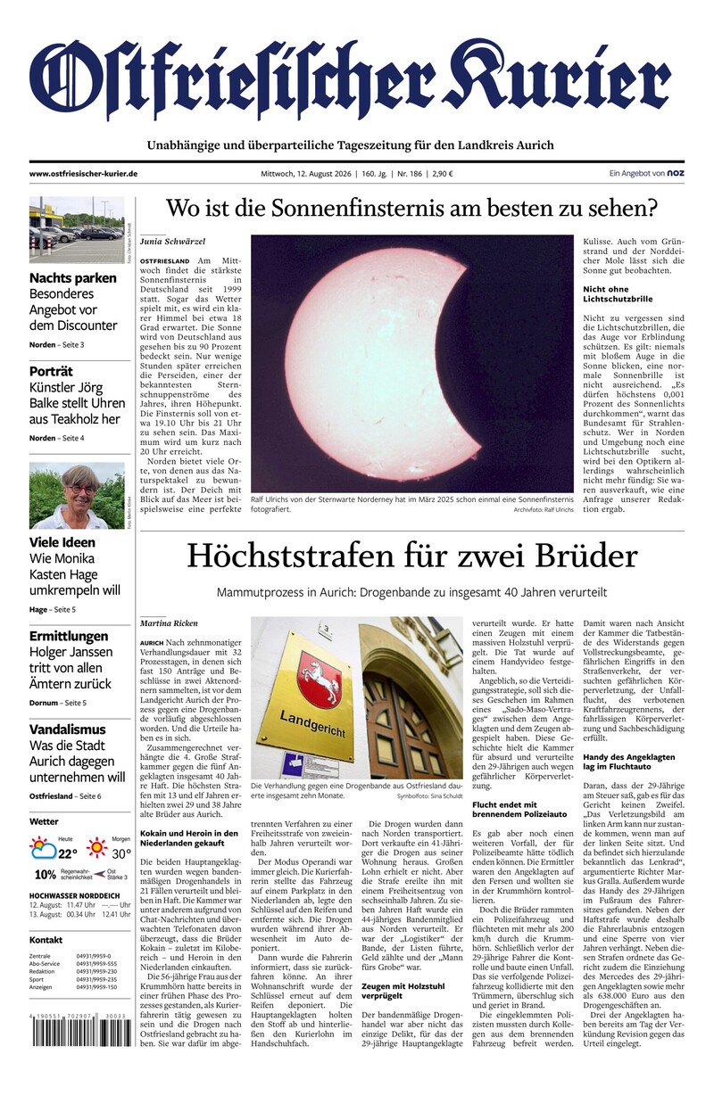 Ostfriesischer Kurier - 12.08.2026