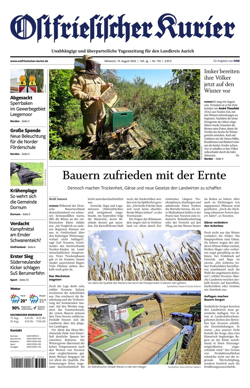 Ostfriesischer Kurier - 19.08.2026